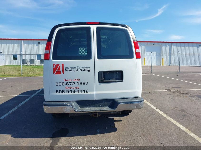 2018 Chevrolet Express VIN: 1GCWGAFB1J1335820 Lot: 12043824