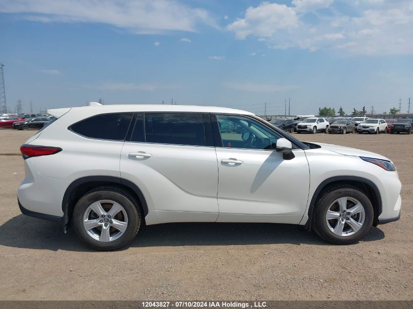 2020 Toyota Highlander Le VIN: 5TDBZRBH7LS507534 Lot: 12043827