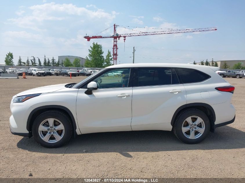 2020 Toyota Highlander Le VIN: 5TDBZRBH7LS507534 Lot: 12043827