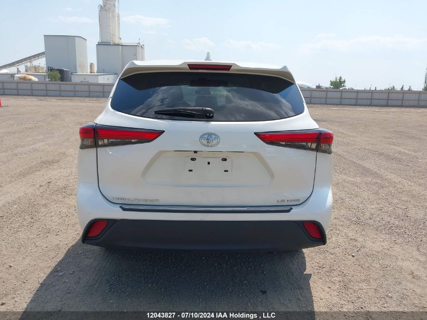 2020 Toyota Highlander Le VIN: 5TDBZRBH7LS507534 Lot: 12043827