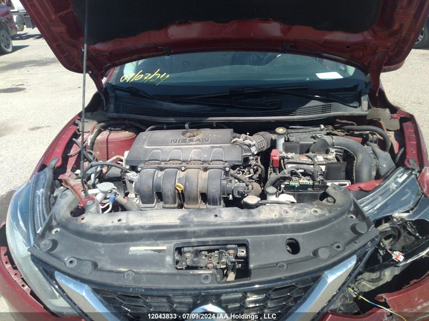 2016 Nissan Sentra VIN: 3N1AB7AP6GL648168 Lot: 12043833