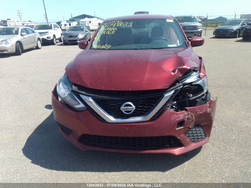 2016 Nissan Sentra VIN: 3N1AB7AP6GL648168 Lot: 12043833