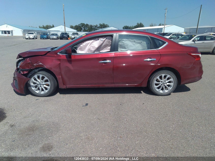 2016 Nissan Sentra VIN: 3N1AB7AP6GL648168 Lot: 12043833