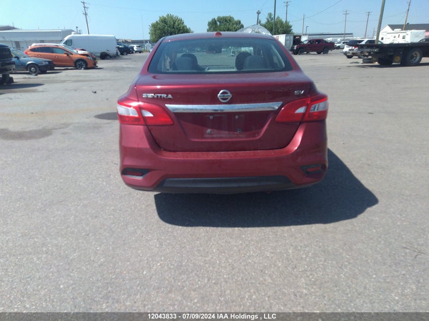2016 Nissan Sentra VIN: 3N1AB7AP6GL648168 Lot: 12043833