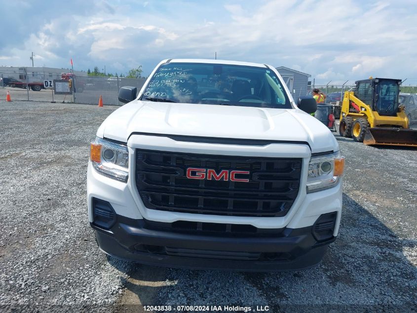 2022 GMC Canyon VIN: 1GTG5BEN2N1291733 Lot: 12043838