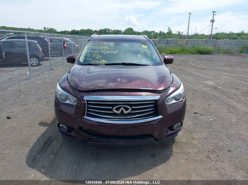 2014 Infiniti Qx60 Hybrid VIN: 5N1CL0MM0EC514742 Lot: 12043845