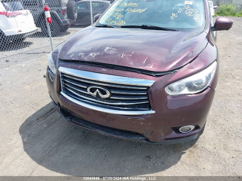 2014 Infiniti Qx60 Hybrid VIN: 5N1CL0MM0EC514742 Lot: 12043845