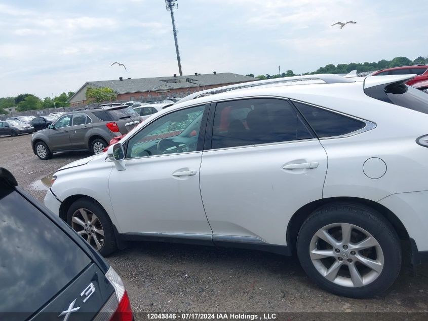 2010 Lexus Rx 350 VIN: 2T2BK1BA9AC016117 Lot: 12043846