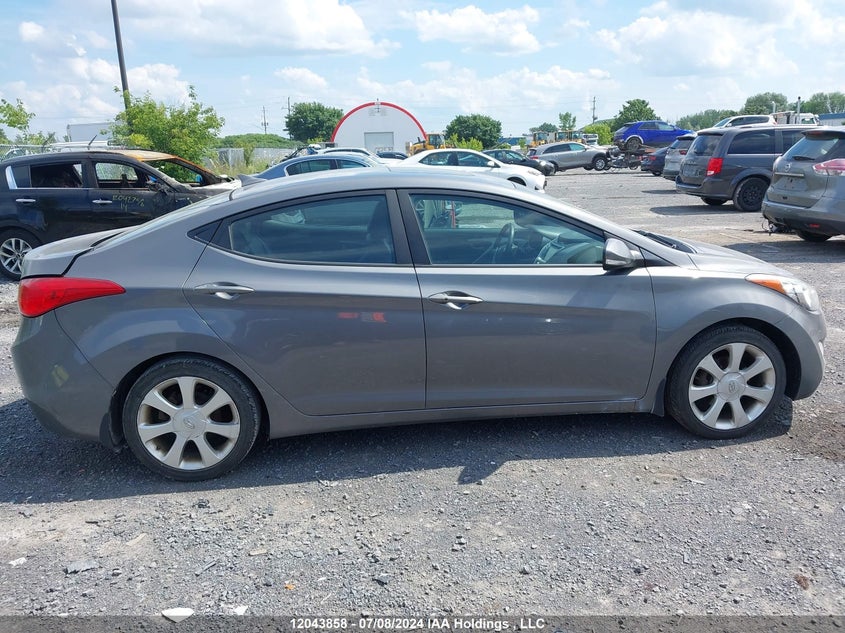 2012 Hyundai Elantra Limited VIN: 5NPDH4AE8CH124830 Lot: 12043858