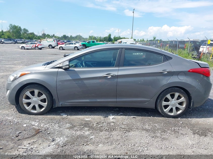 2012 Hyundai Elantra Limited VIN: 5NPDH4AE8CH124830 Lot: 12043858