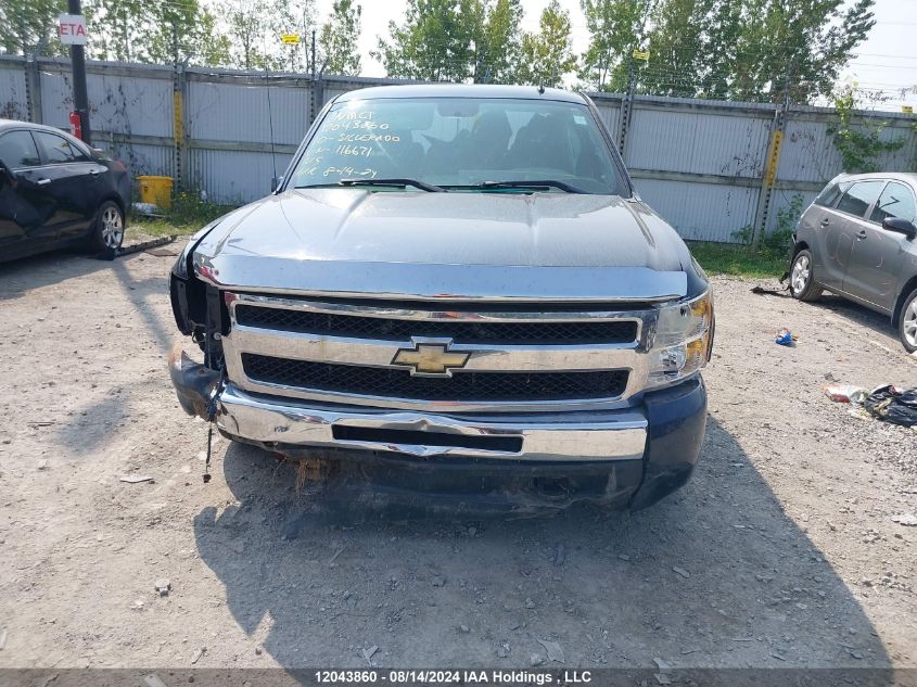 2010 Chevrolet Silverado 1500 VIN: 1GCSKREA3AZ116671 Lot: 12043860