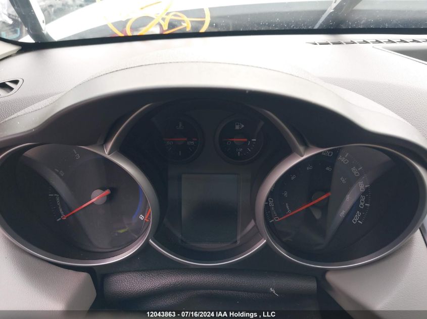 2012 Chevrolet Cruze VIN: 1G1PC5SHXC7321831 Lot: 12043863