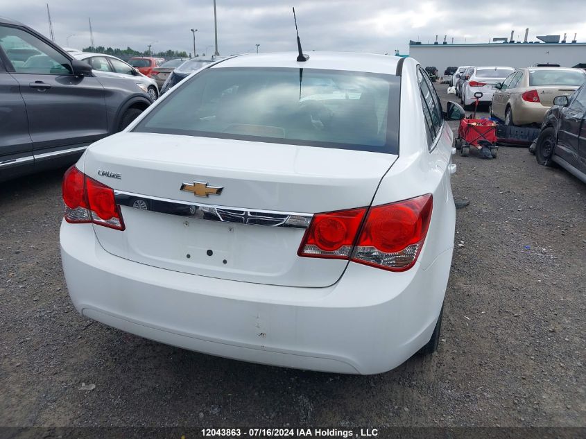 2012 Chevrolet Cruze VIN: 1G1PC5SHXC7321831 Lot: 12043863