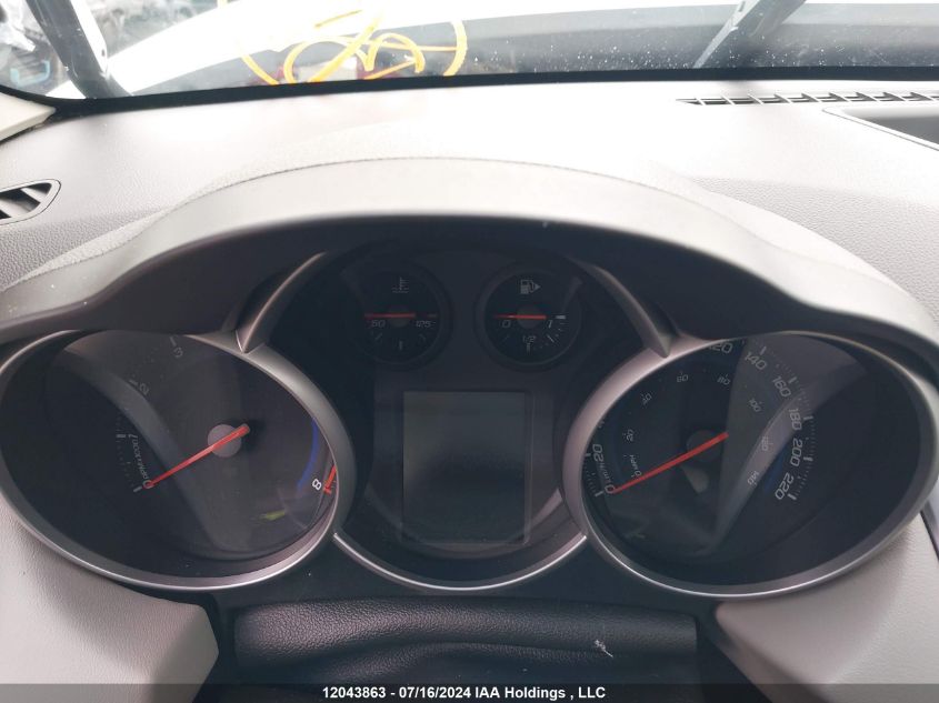 2012 Chevrolet Cruze VIN: 1G1PC5SHXC7321831 Lot: 12043863