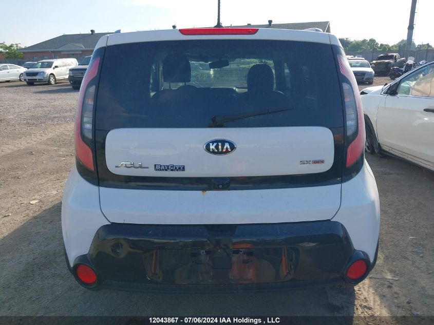 2015 Kia Soul VIN: KNDJX3A59F7233550 Lot: 12043867