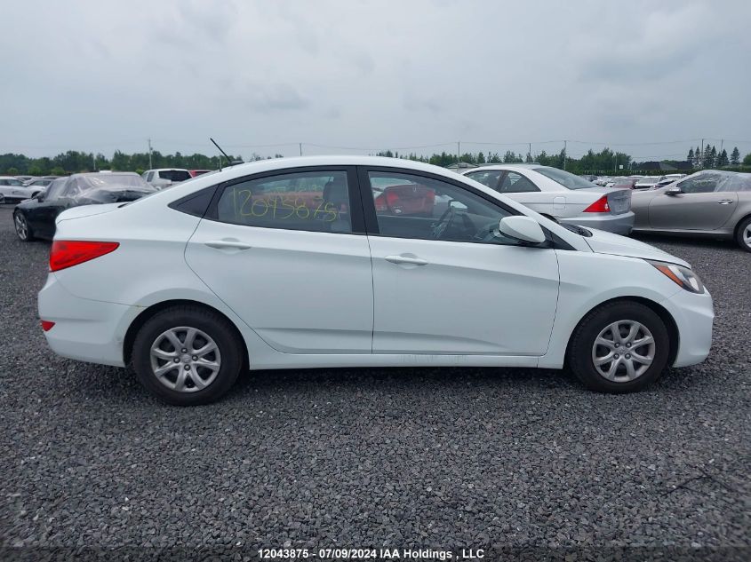 2012 Hyundai Accent VIN: KMHCT4AE2CU085910 Lot: 12043875