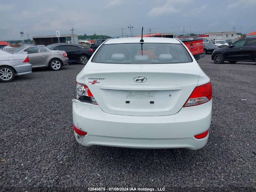 2012 Hyundai Accent VIN: KMHCT4AE2CU085910 Lot: 12043875