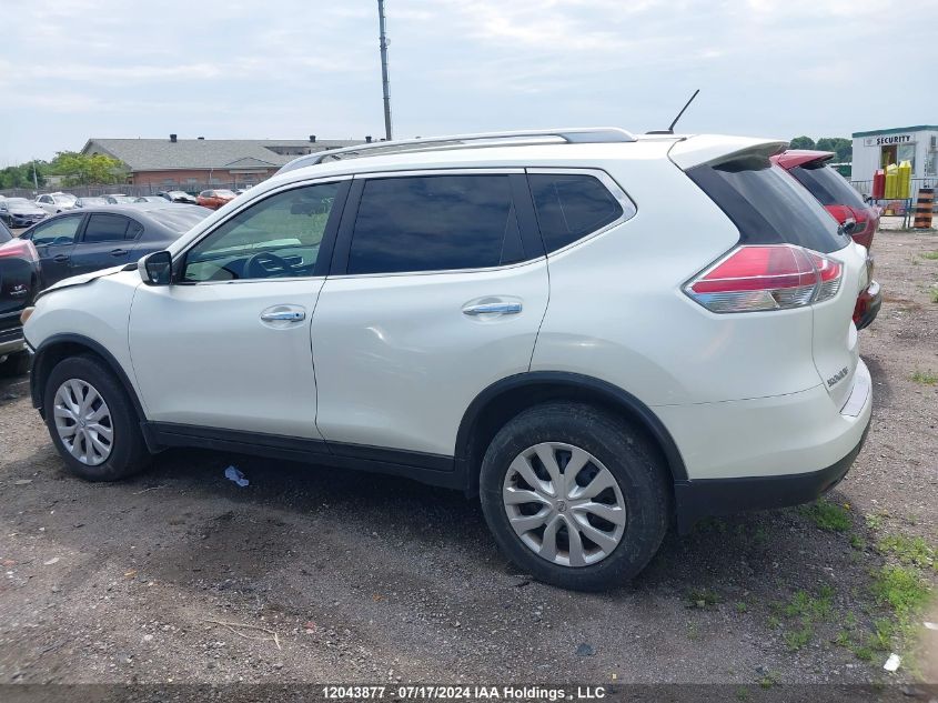 2015 Nissan Rogue S/Sl/Sv VIN: 5N1AT2MV4FC893192 Lot: 12043877