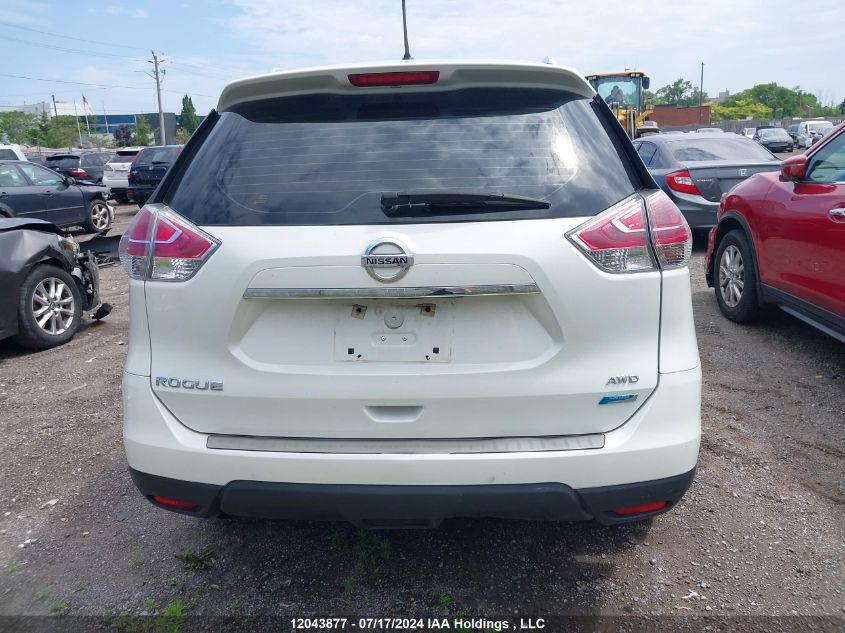 2015 Nissan Rogue S/Sl/Sv VIN: 5N1AT2MV4FC893192 Lot: 12043877
