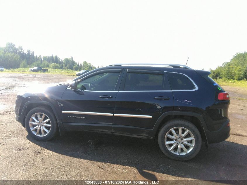 2016 Jeep Cherokee Limited VIN: 1C4PJMDS4GW130241 Lot: 12043880