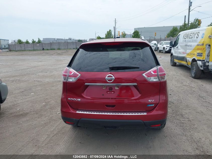 2015 Nissan Rogue VIN: 5N1AT2MT7FC755547 Lot: 12043882