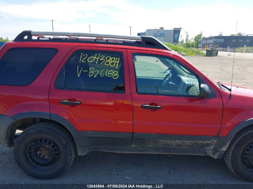 2005 Ford Escape VIN: 1FMYU93145KB26188 Lot: 12043884