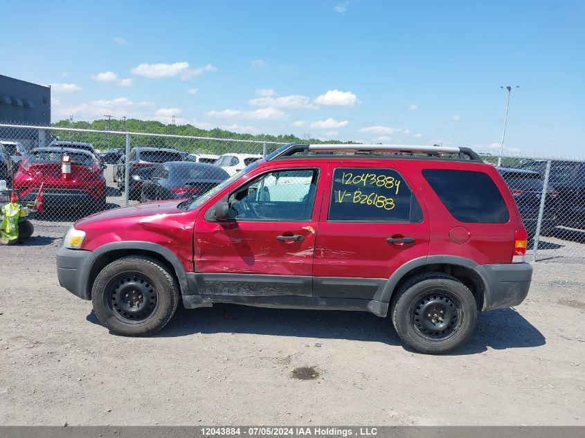 2005 Ford Escape VIN: 1FMYU93145KB26188 Lot: 12043884