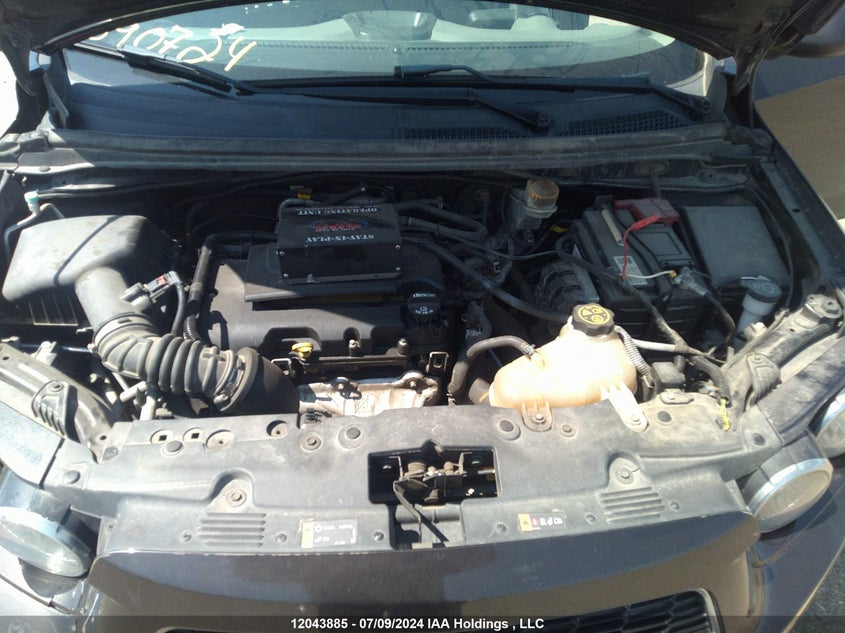 2015 Chevrolet Sonic VIN: 1G1JC6SBXF4160250 Lot: 12043885