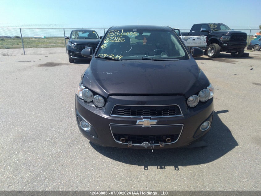 2015 Chevrolet Sonic VIN: 1G1JC6SBXF4160250 Lot: 12043885
