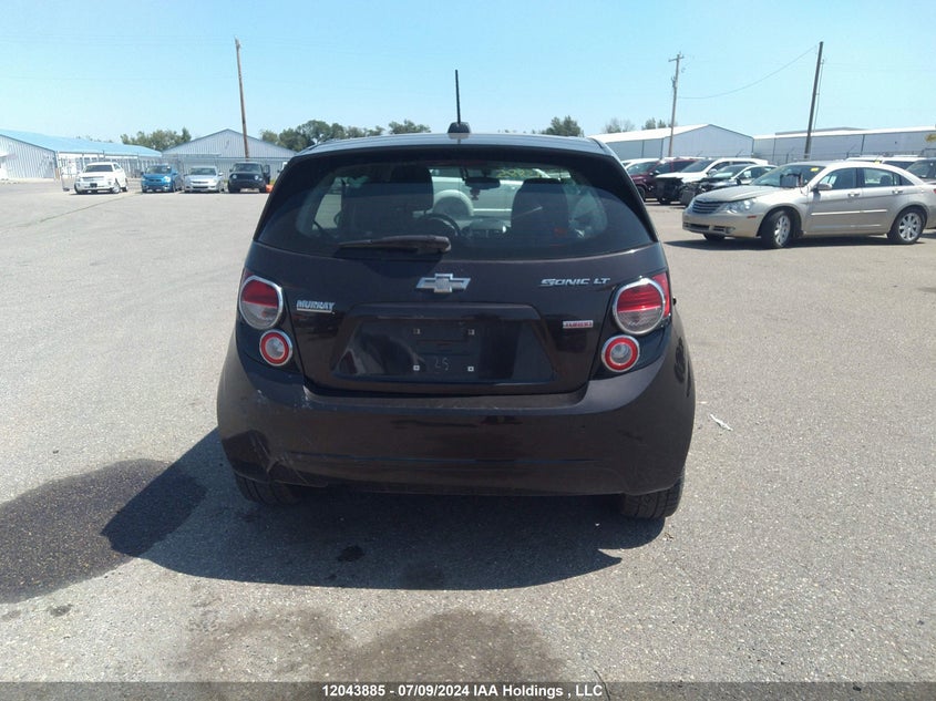 2015 Chevrolet Sonic VIN: 1G1JC6SBXF4160250 Lot: 12043885