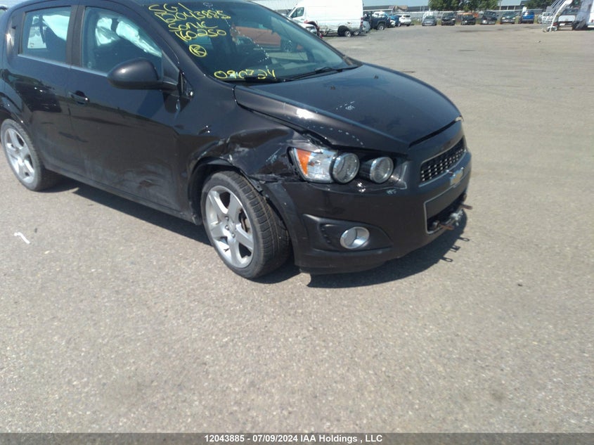 2015 Chevrolet Sonic VIN: 1G1JC6SBXF4160250 Lot: 12043885