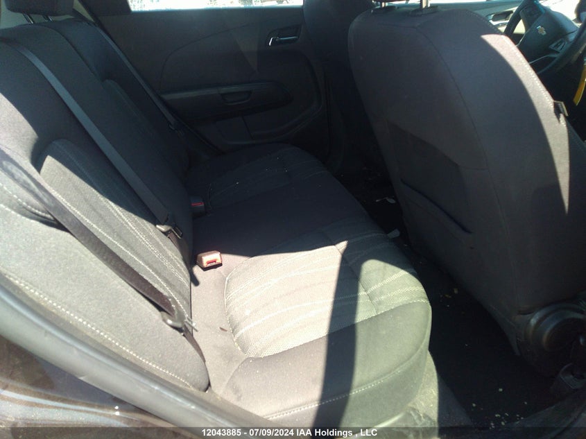 2015 Chevrolet Sonic VIN: 1G1JC6SBXF4160250 Lot: 12043885