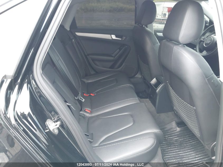 2014 Audi A4 VIN: WAUAFCFLXEN037800 Lot: 12043893