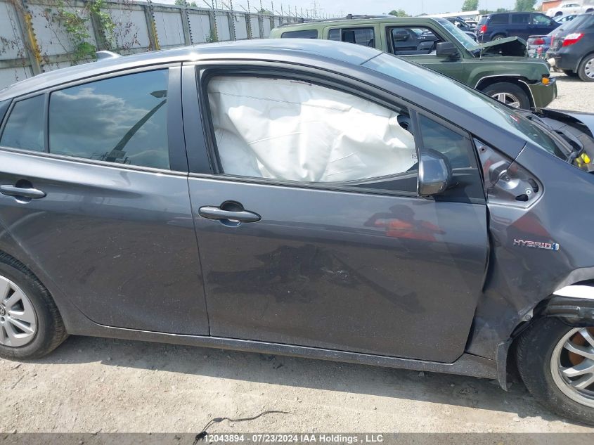 2018 Toyota Prius VIN: JTDKBRFU5J3598507 Lot: 12043894