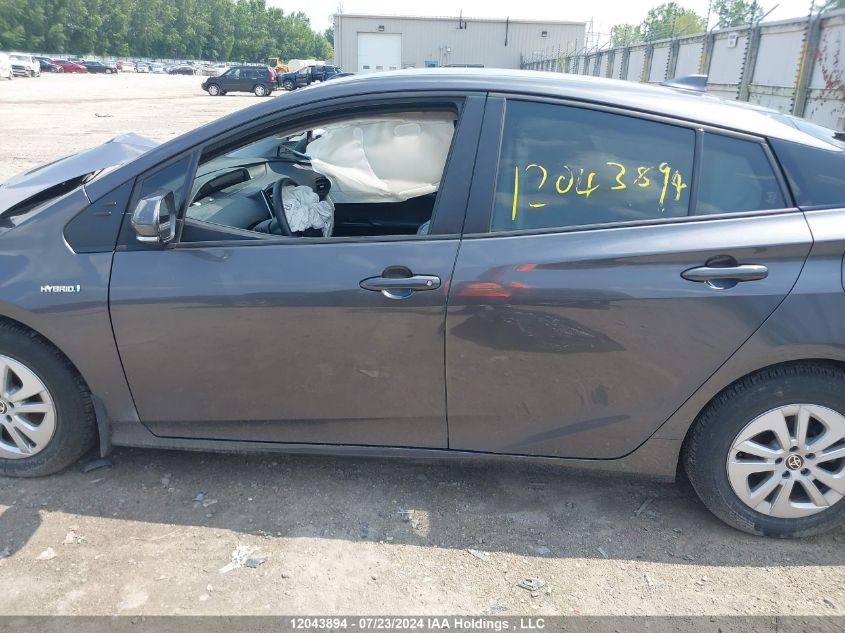 2018 Toyota Prius VIN: JTDKBRFU5J3598507 Lot: 12043894