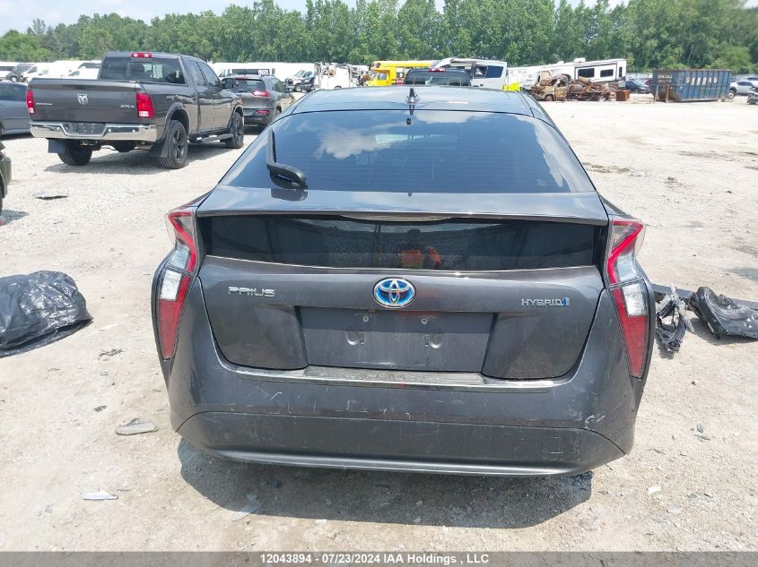 2018 Toyota Prius VIN: JTDKBRFU5J3598507 Lot: 12043894