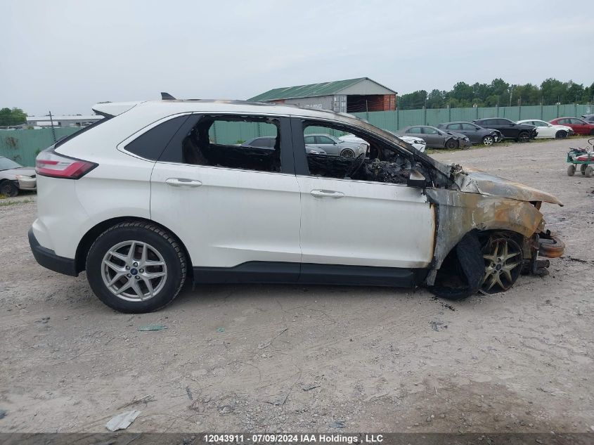 2022 Ford Edge Sel VIN: 2FMPK4J9XNBA60494 Lot: 12043911
