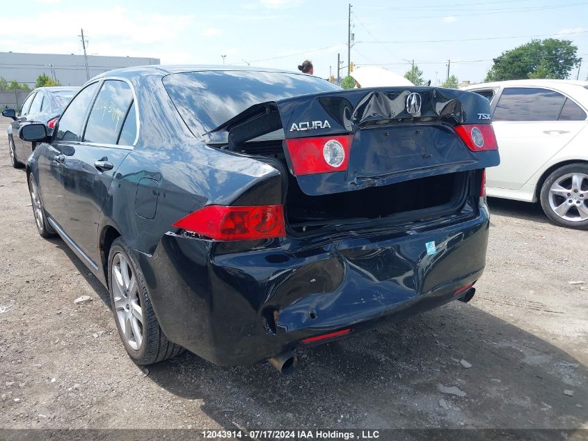 2005 Acura Tsx VIN: JH4CL96855C800044 Lot: 12043914