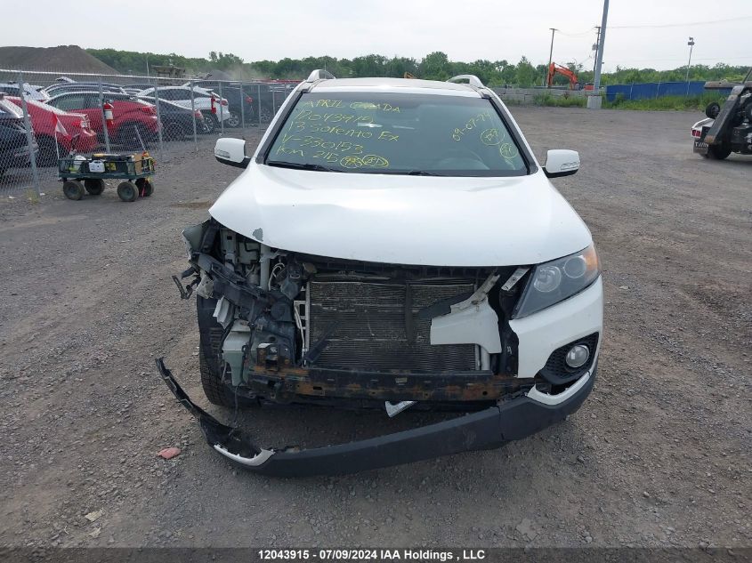 2013 Kia Sorento Ex VIN: 5XYKUDA21DG330153 Lot: 12043915