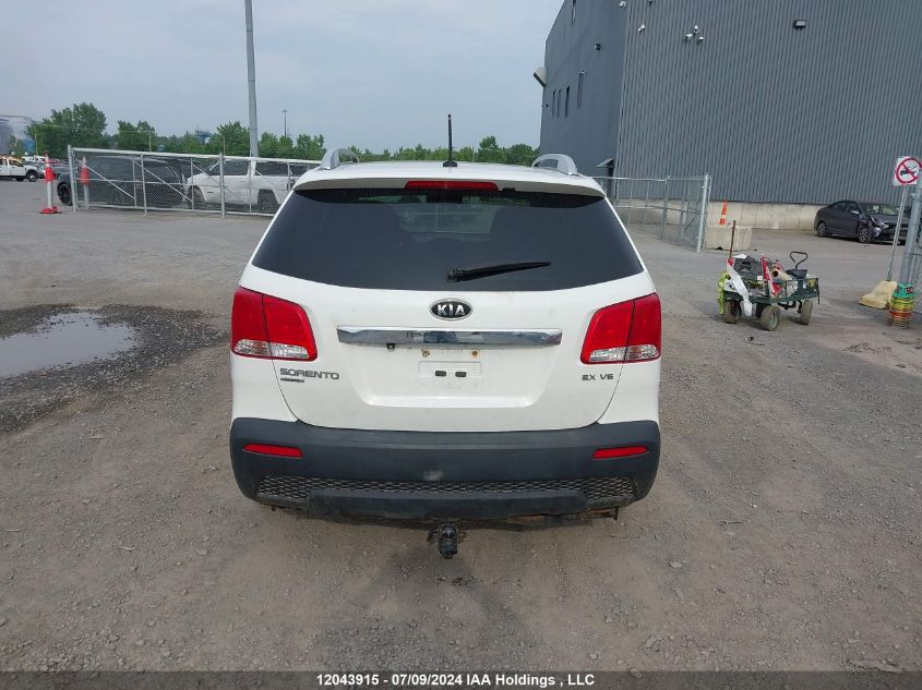 2013 Kia Sorento Ex VIN: 5XYKUDA21DG330153 Lot: 12043915