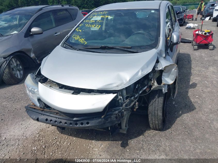 2014 Nissan Versa VIN: 3N1CE2CP8EL420833 Lot: 12043930