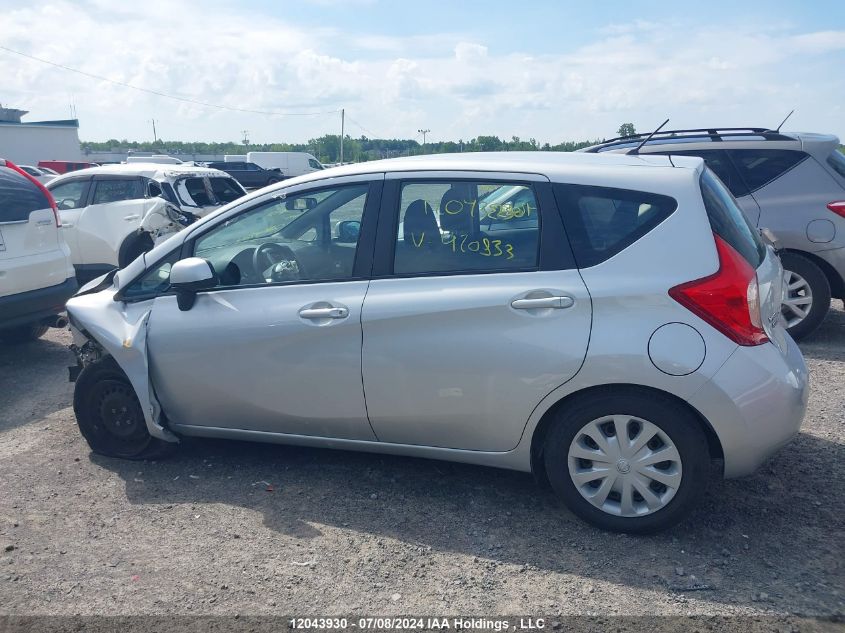 2014 Nissan Versa VIN: 3N1CE2CP8EL420833 Lot: 12043930