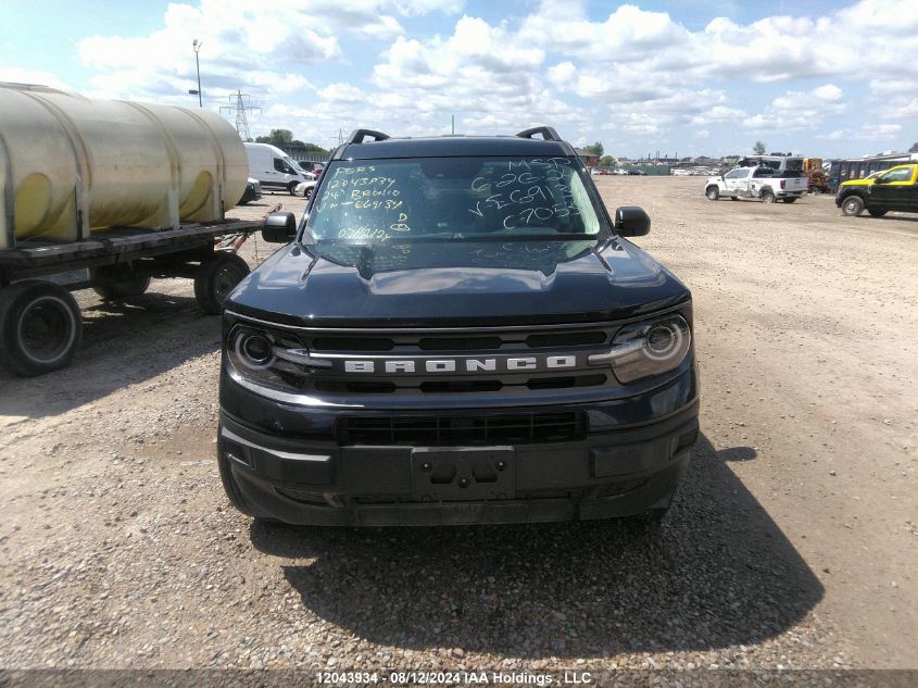 2024 Ford Bronco Sport Big Bend VIN: 3FMCR9B65RRE69134 Lot: 12043934