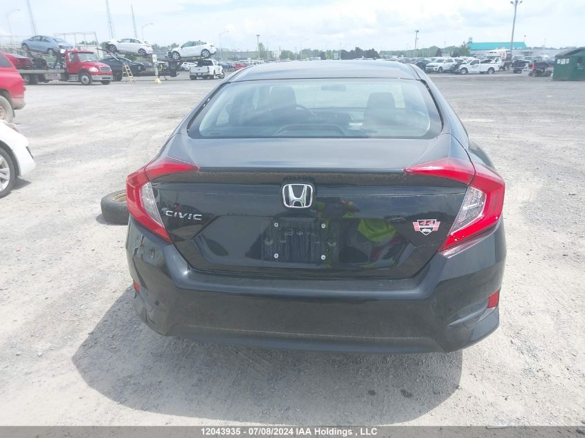 2018 Honda Civic Lx VIN: 2HGFC2F57JH014606 Lot: 12043935