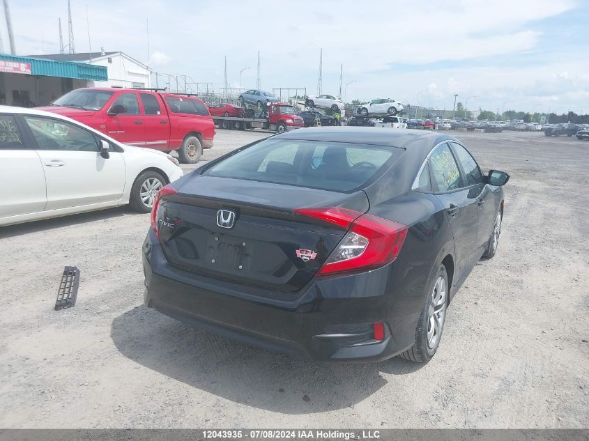 2018 Honda Civic Lx VIN: 2HGFC2F57JH014606 Lot: 12043935