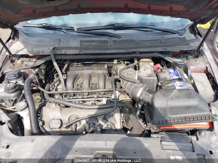 2010 Ford Taurus Sel VIN: 1FAHP2HW2AG117225 Lot: 12043937