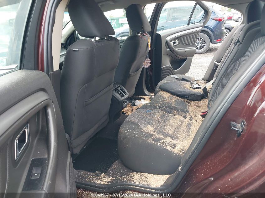 2010 Ford Taurus Sel VIN: 1FAHP2HW2AG117225 Lot: 12043937