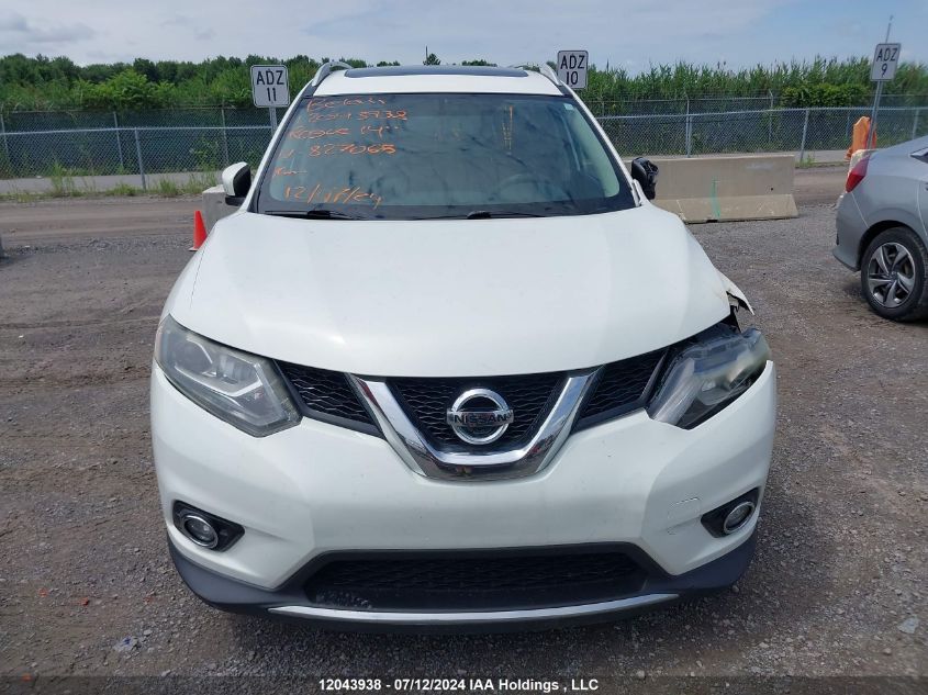 2014 Nissan Rogue VIN: 5N1AT2MVXEC827065 Lot: 12043938