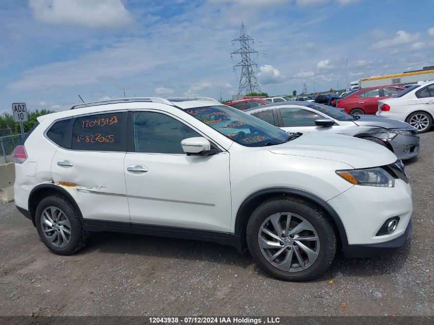 2014 Nissan Rogue VIN: 5N1AT2MVXEC827065 Lot: 12043938