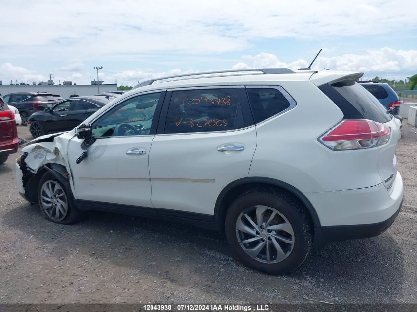 2014 Nissan Rogue VIN: 5N1AT2MVXEC827065 Lot: 12043938